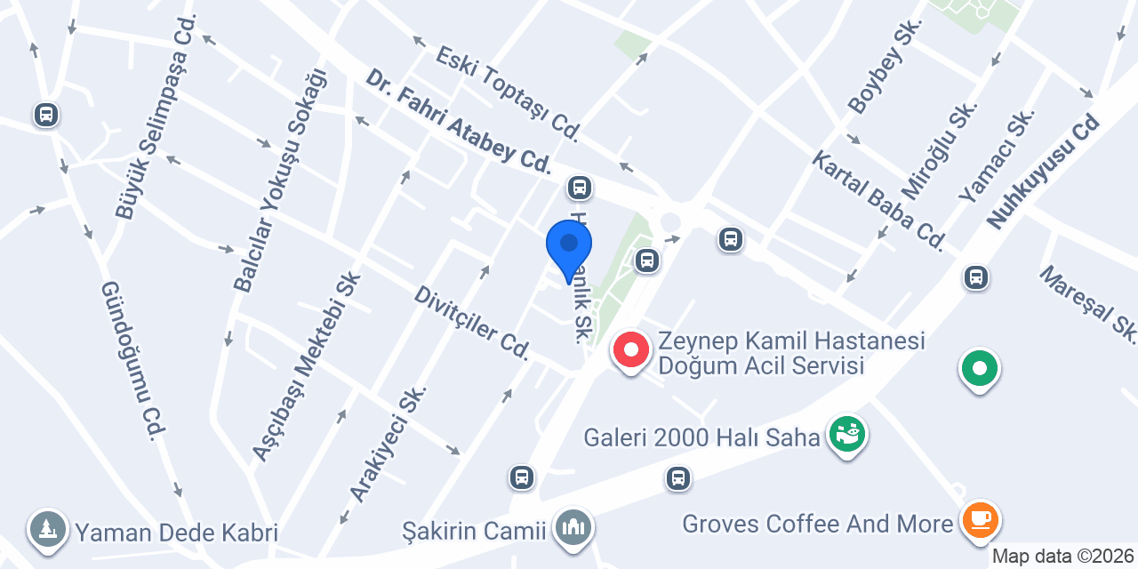 Ülker Çiçek Evi konumu