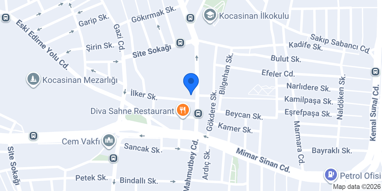 Özbay İnşaat konumu