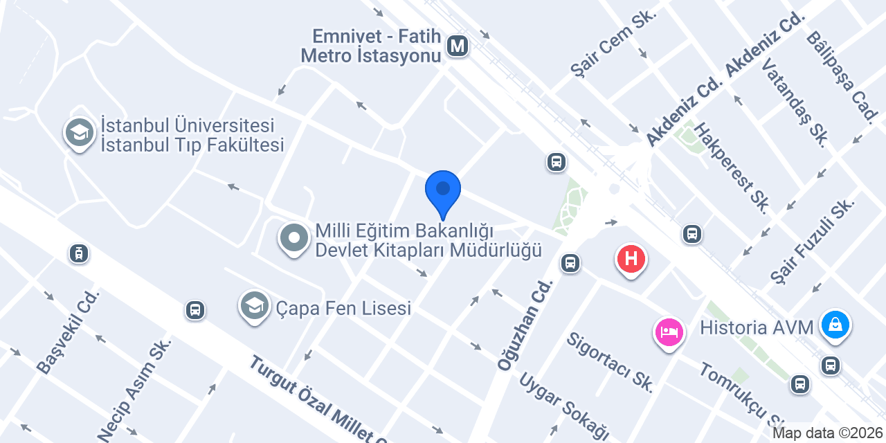 Egebeam Medikal Sanayi ve Tic. Ltd. Şti. konumu