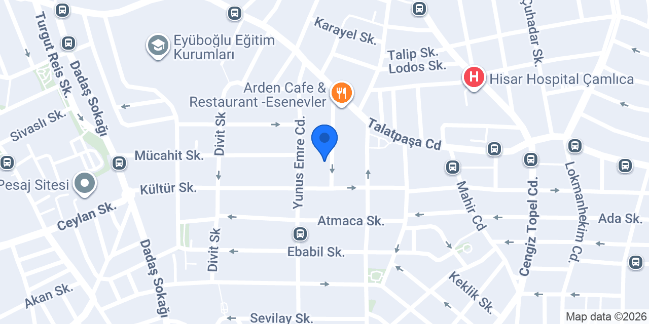 Choice Gümüş konumu