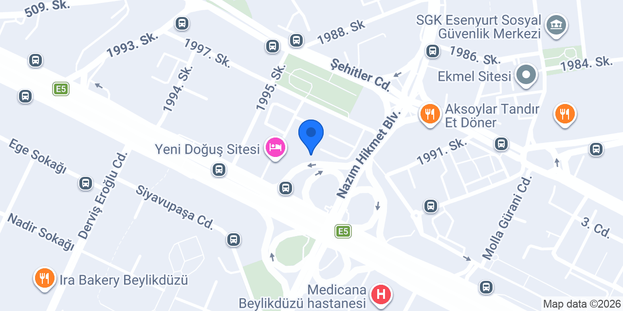 ATALAR SİTE TESİS YÖNETİM A.Ş konumu
