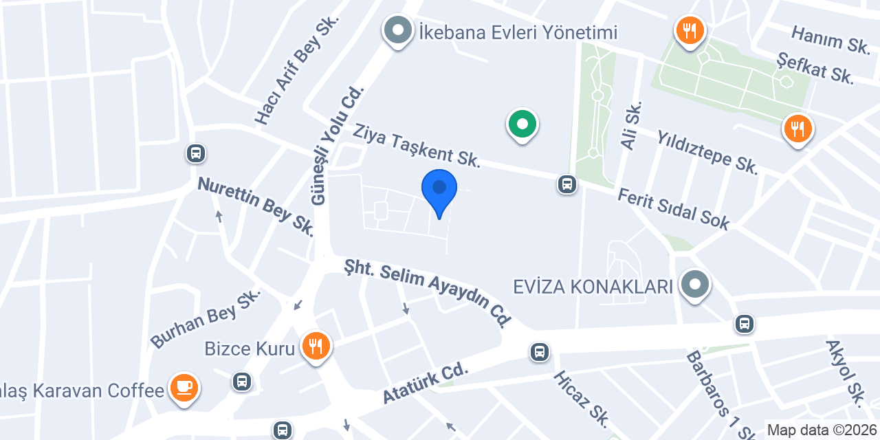 Oses Çiğ Köfte konumu