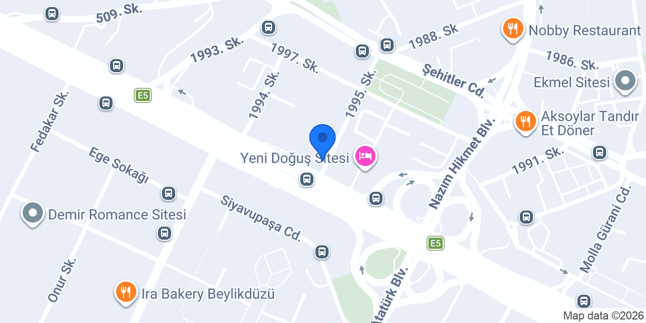 NUAR ET & KEBAP RESTAURANT konumu