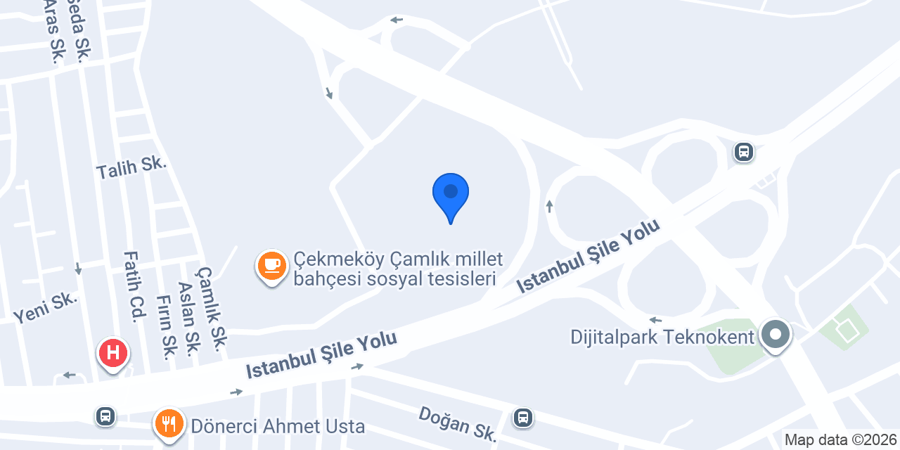 Çekmeköy İlçe Emniyet Müdürlüğü konumu