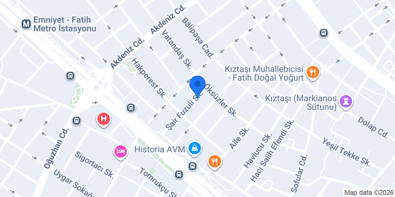 Rozaro Business إقامات سياحية في تركيا konumu