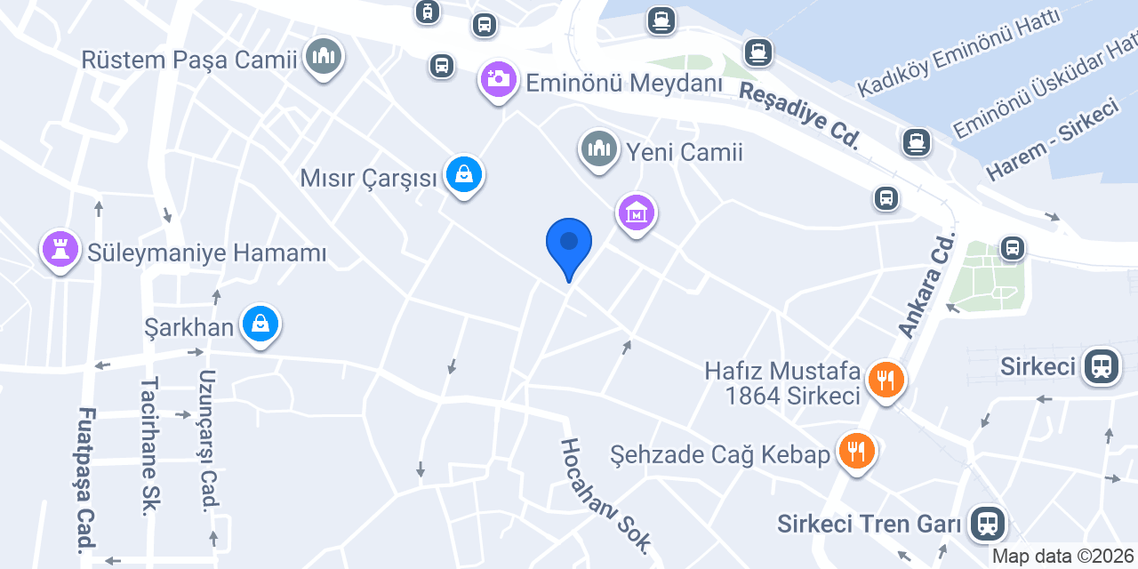 Galata Spice Shop konumu