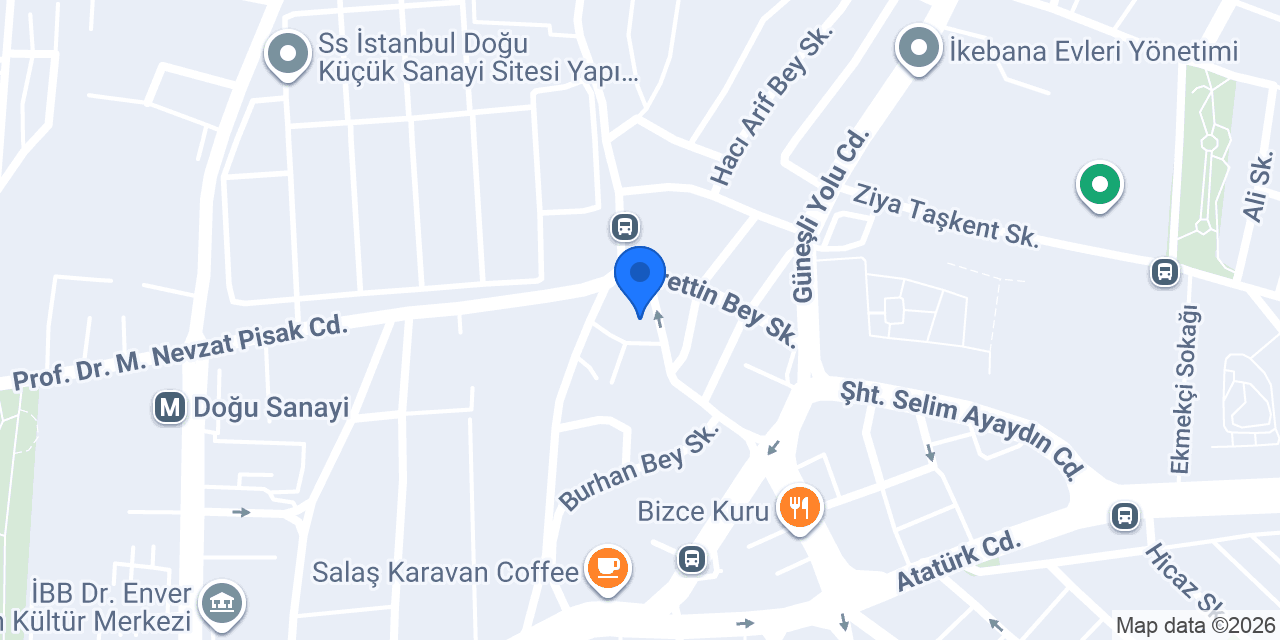 Pars Gourme Catering konumu