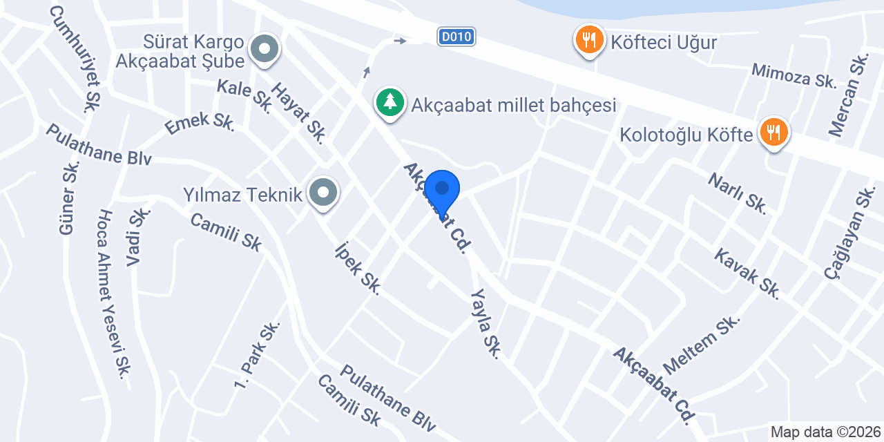 EŞREF USTA DONDURMA konumu
