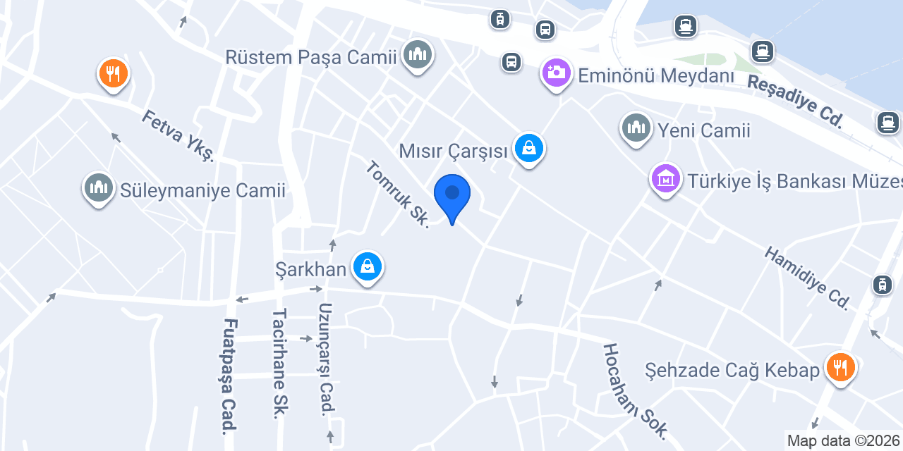 Mercan Koza konumu