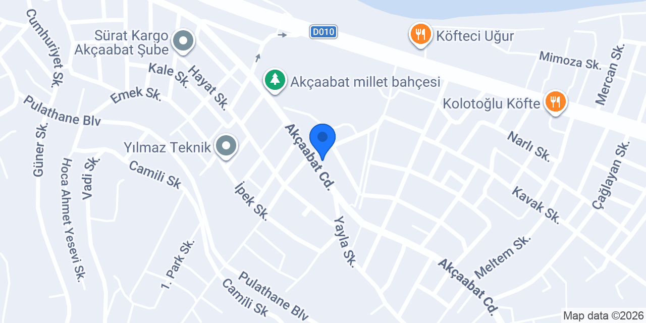 Pırasoğlu Market konumu