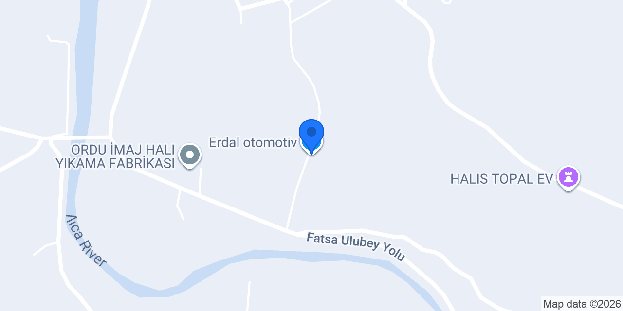 Erdal otomotiv konumu