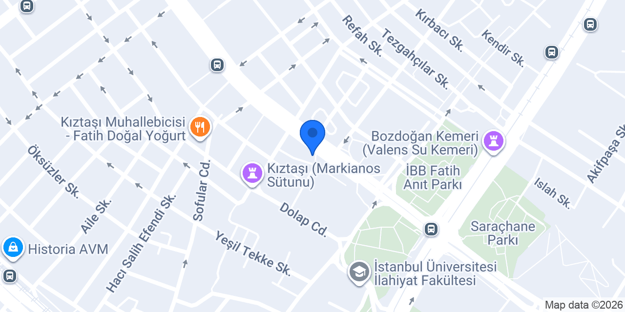 Fatih Cadde Emlak konumu