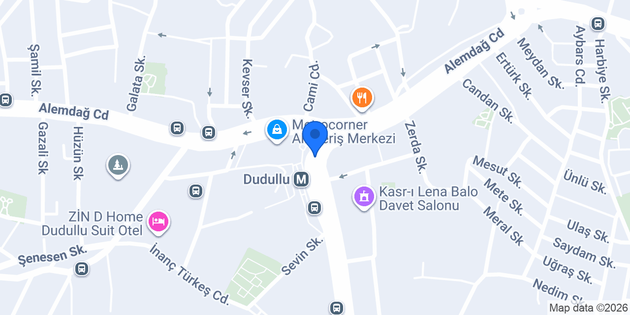 Yıldırım Büfe konumu