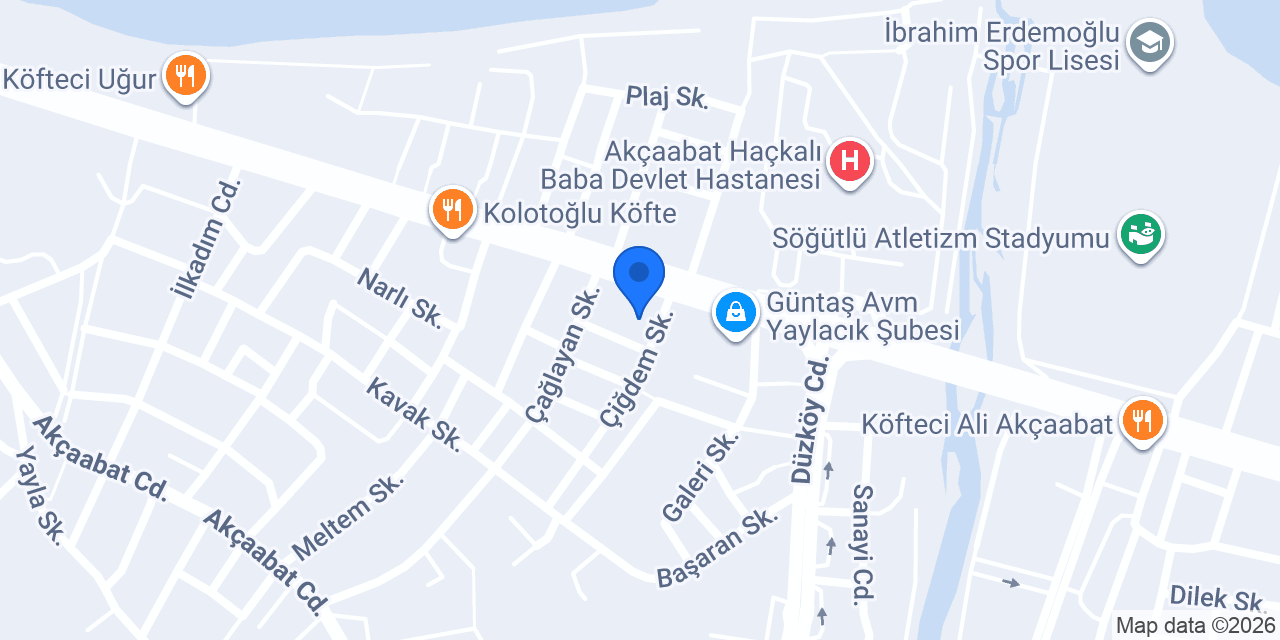 Diş Hekimi Emre Kuruçelik konumu