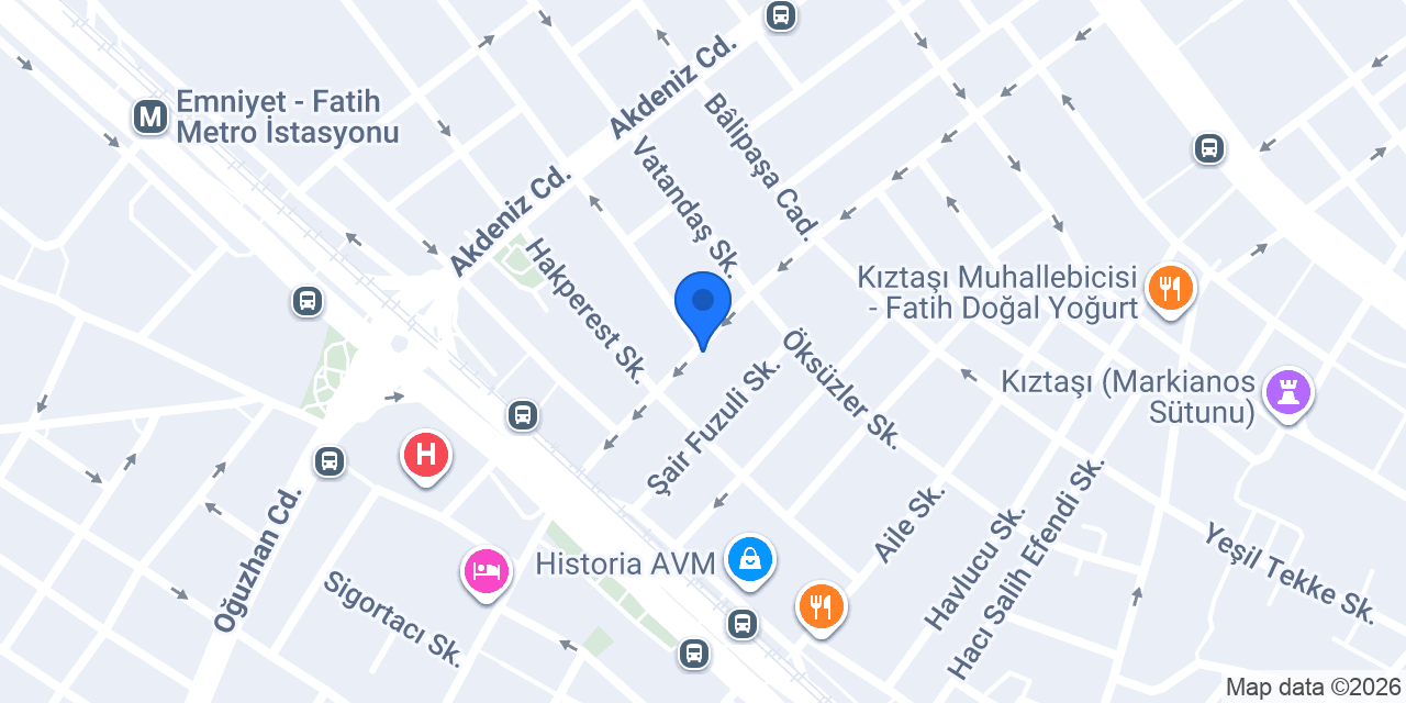 Aras Kargo İskenderpaşa Şubesi konumu