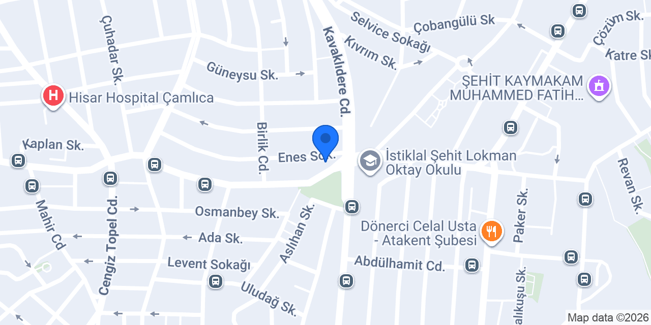 ÖZGEN ERKEK KUAFÖR konumu