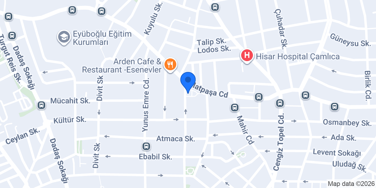 ESENEVLER MUHTAR ADAYI konumu