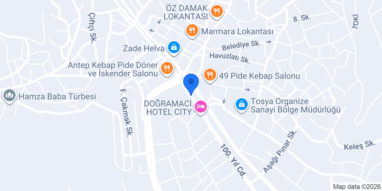 Toptan Gıda konumu