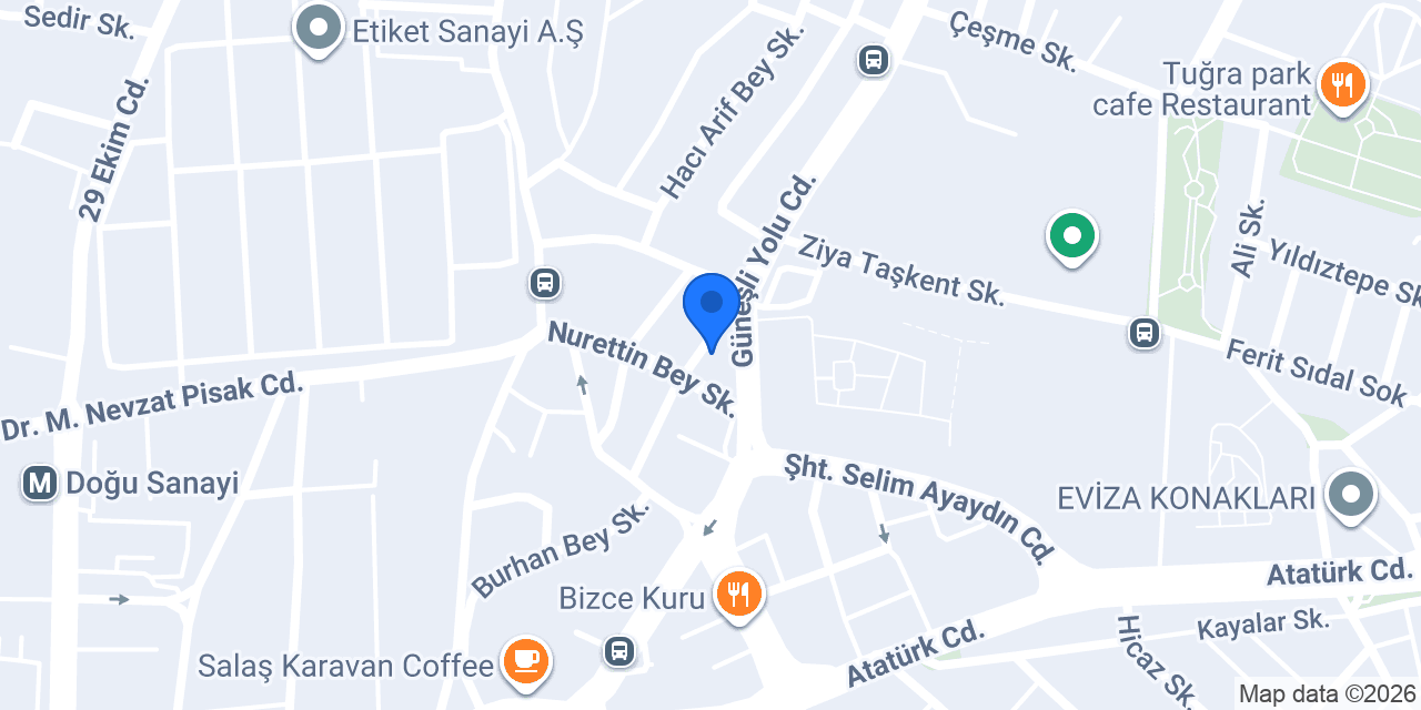 Blue Point Tekstil Tic. Ltd. Şti. konumu