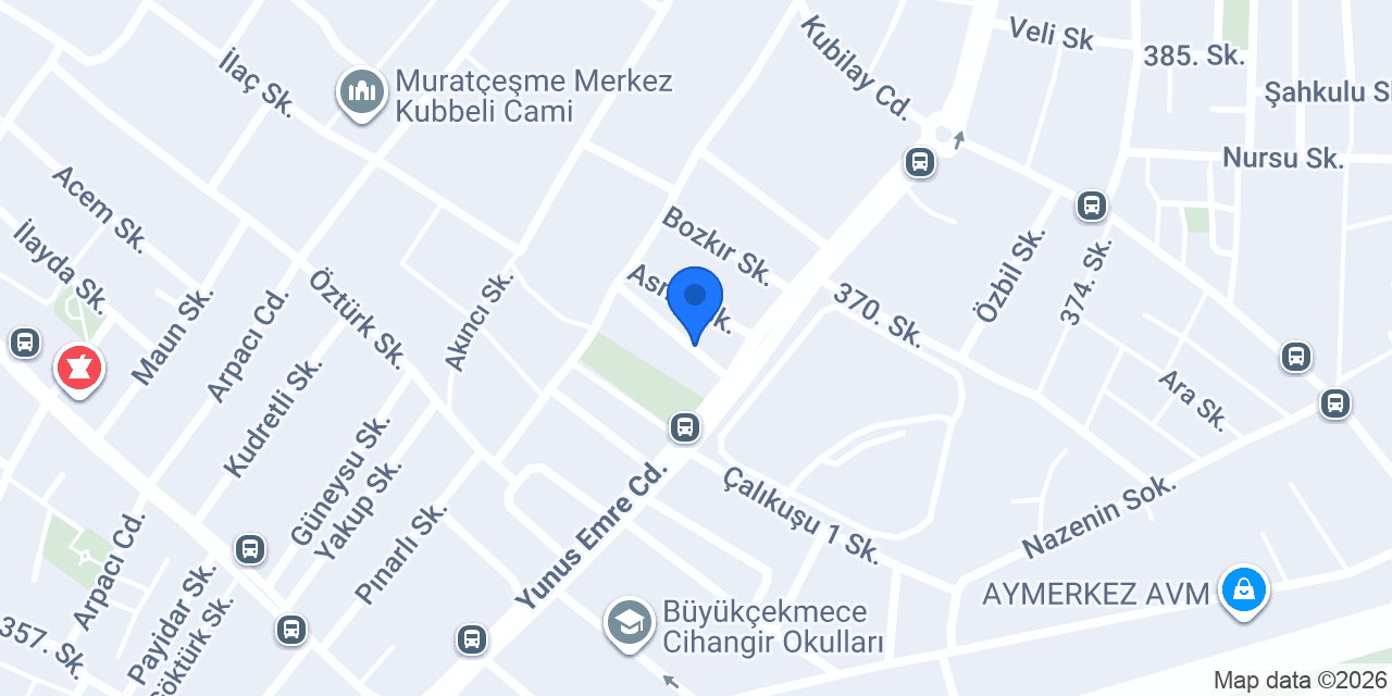 Çetin Yapı Cam Balkon konumu