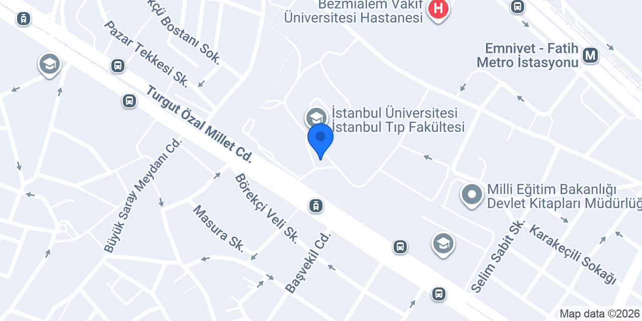 Şehremini Verem Savaşı Dispanseri konumu