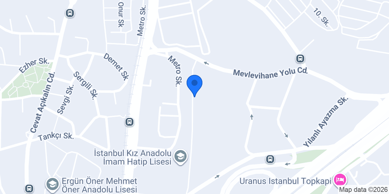 L’eclair Topkapı konumu
