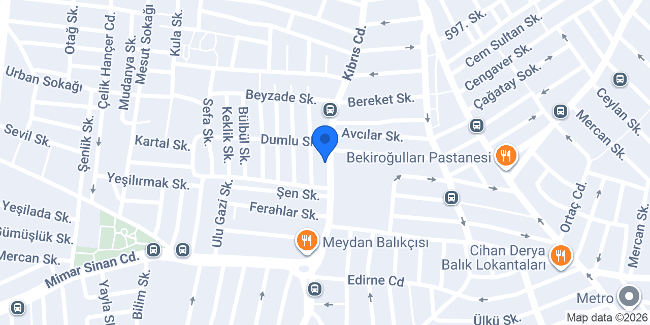 Niymet Eczanesi konumu