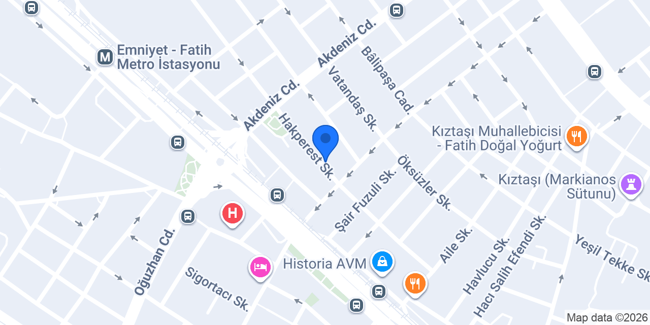 Şafak Tour konumu