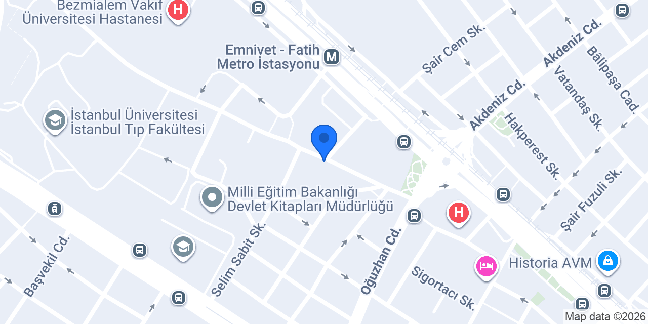 İstanbul Central Laboratory مخبر إسطنبول المركزي konumu