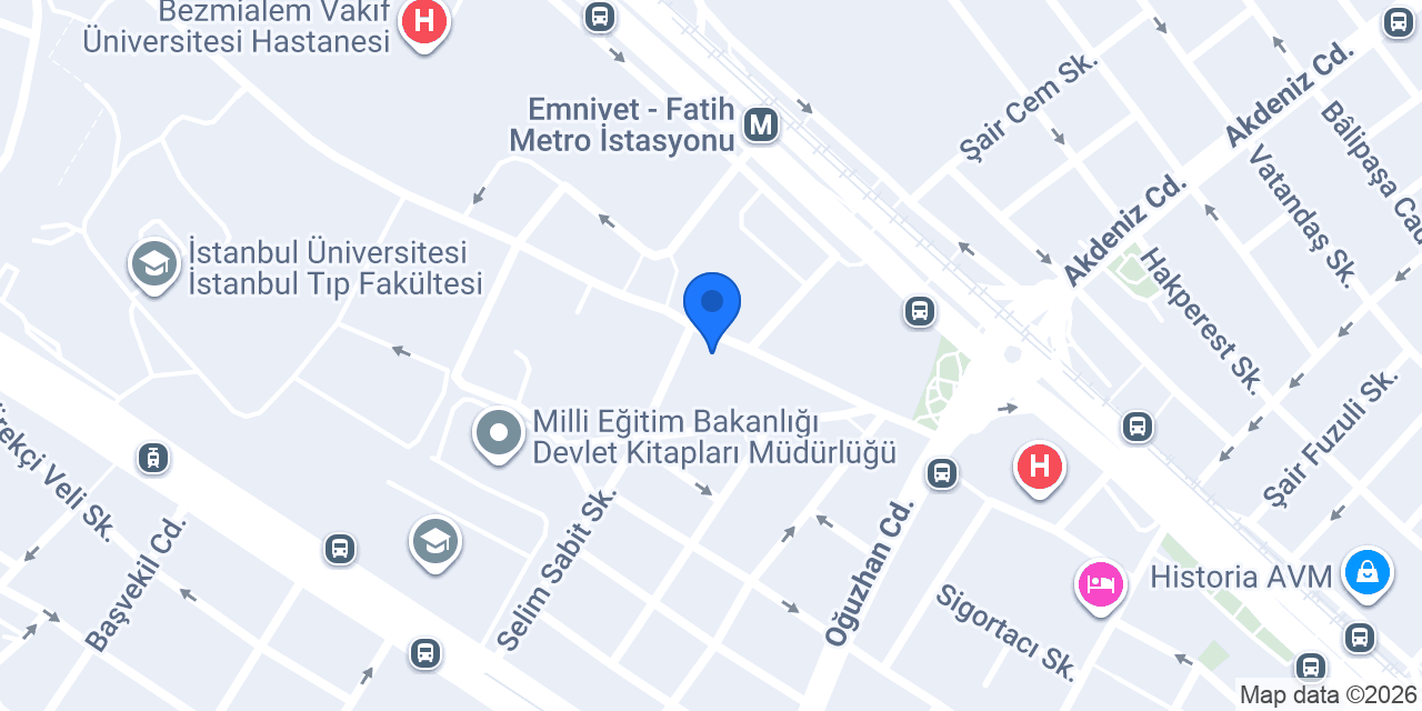 Marmara Ortopedi konumu