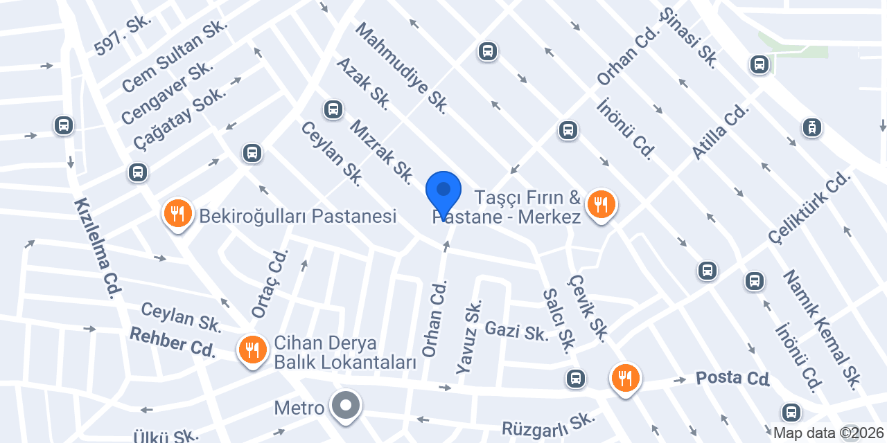 Bay Bayan Terzi konumu