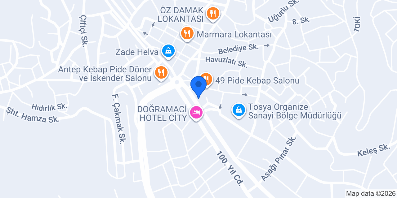 İpek Mobilya konumu