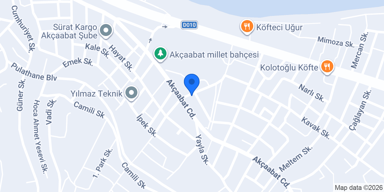 Boz İnşaat konumu
