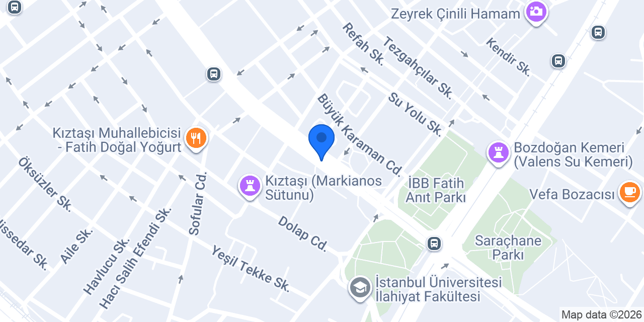 HANENDE HOTEL ISTANBUL konumu