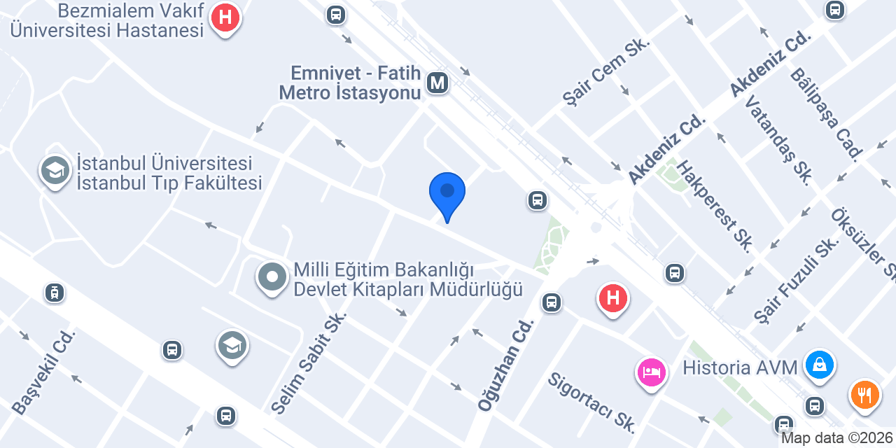 YOL-İŞ Sendikası İstanbul Konukevi(Sadece Üyeler) konumu