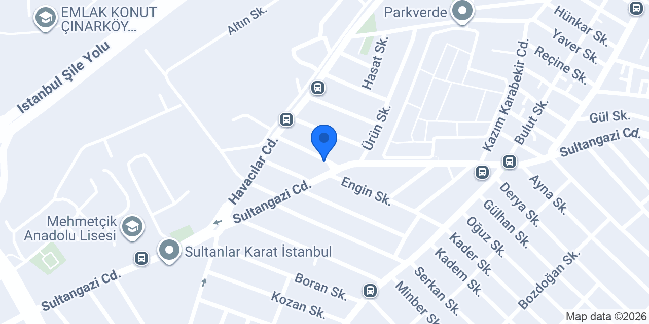 Direksiyon Eğitmeni Burak KARLI konumu