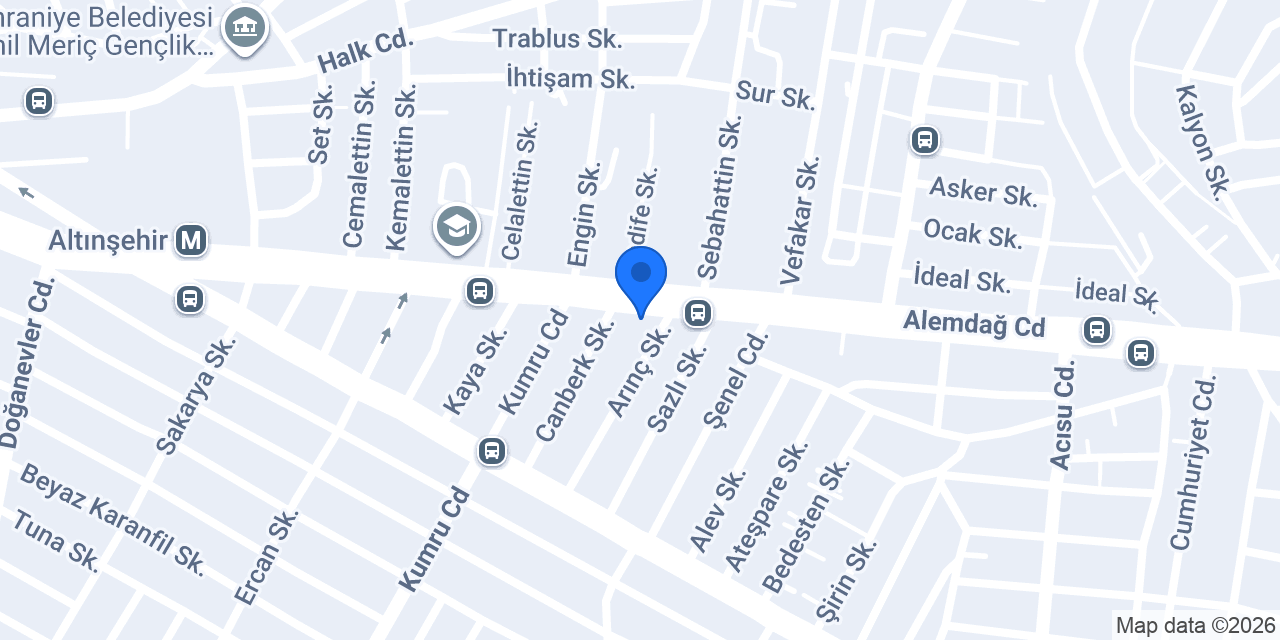 Okumuş Kerestecilik konumu