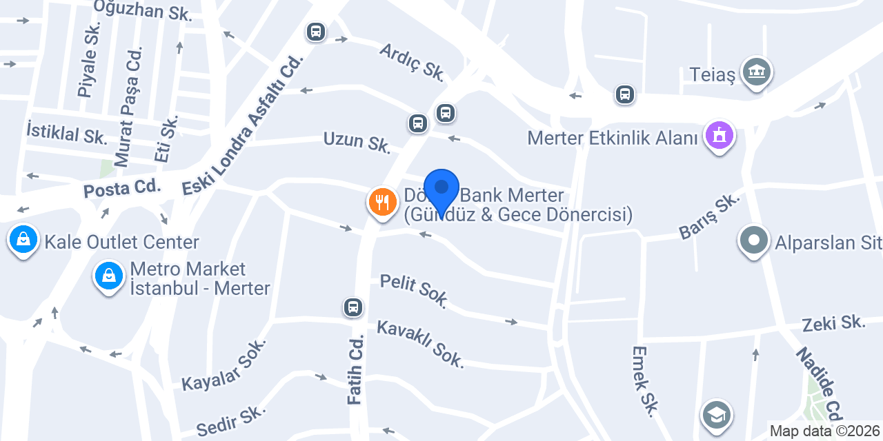 Güryıldız Tekstil konumu