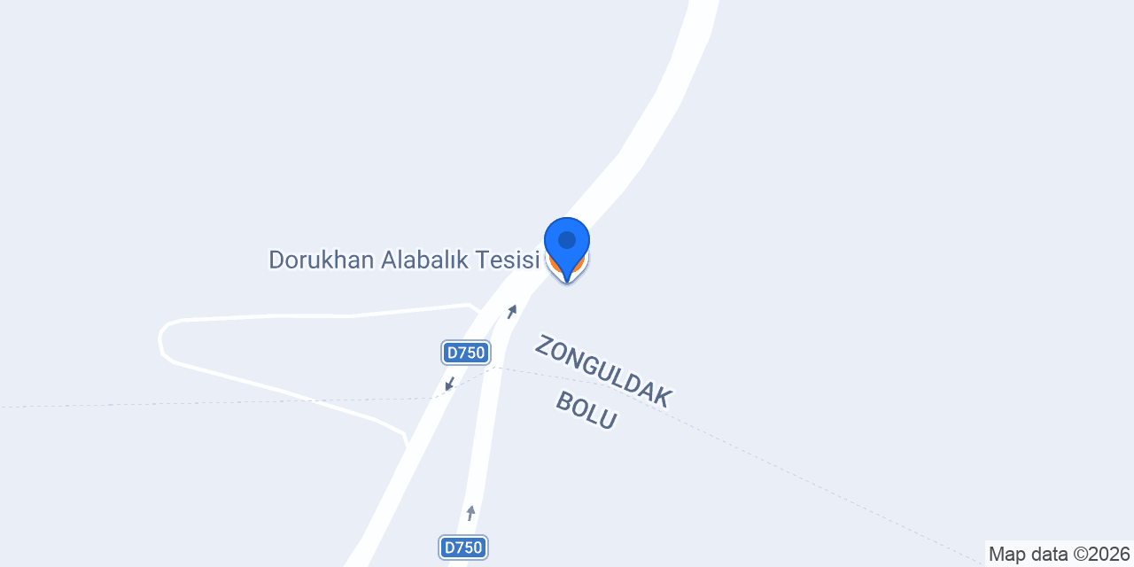 Dorukhan Alabalık Tesisi konumu