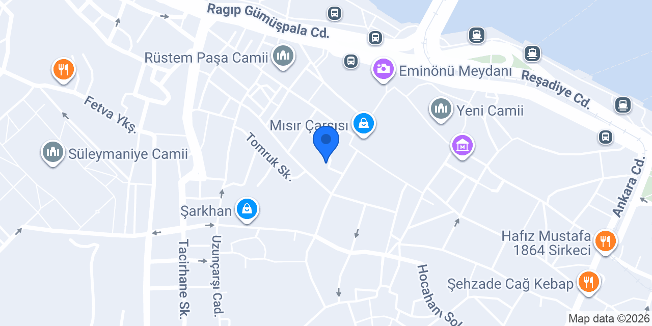 Boncuk Pazarı konumu