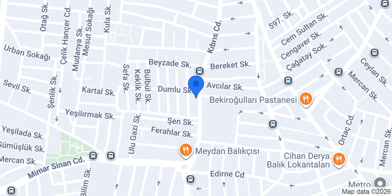 Zuhal Eczanesi konumu