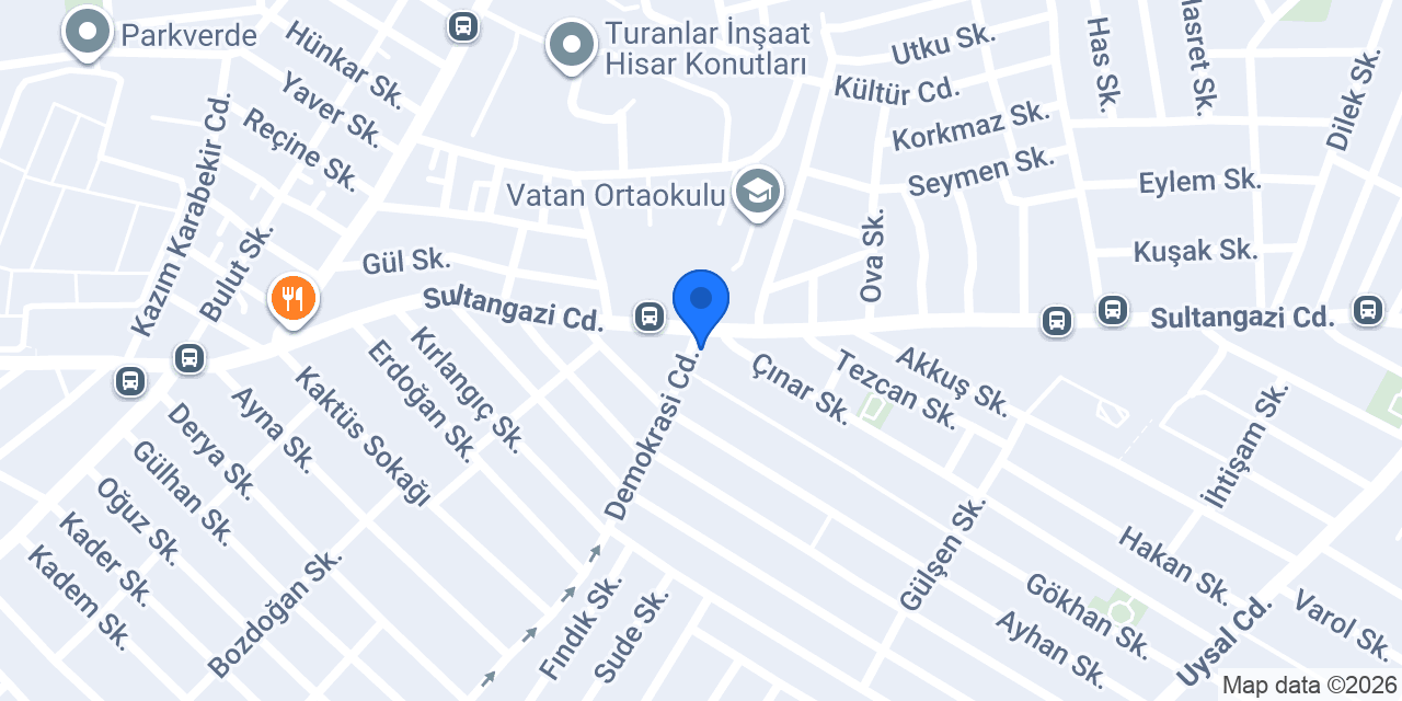 Or&ca tesisat konumu
