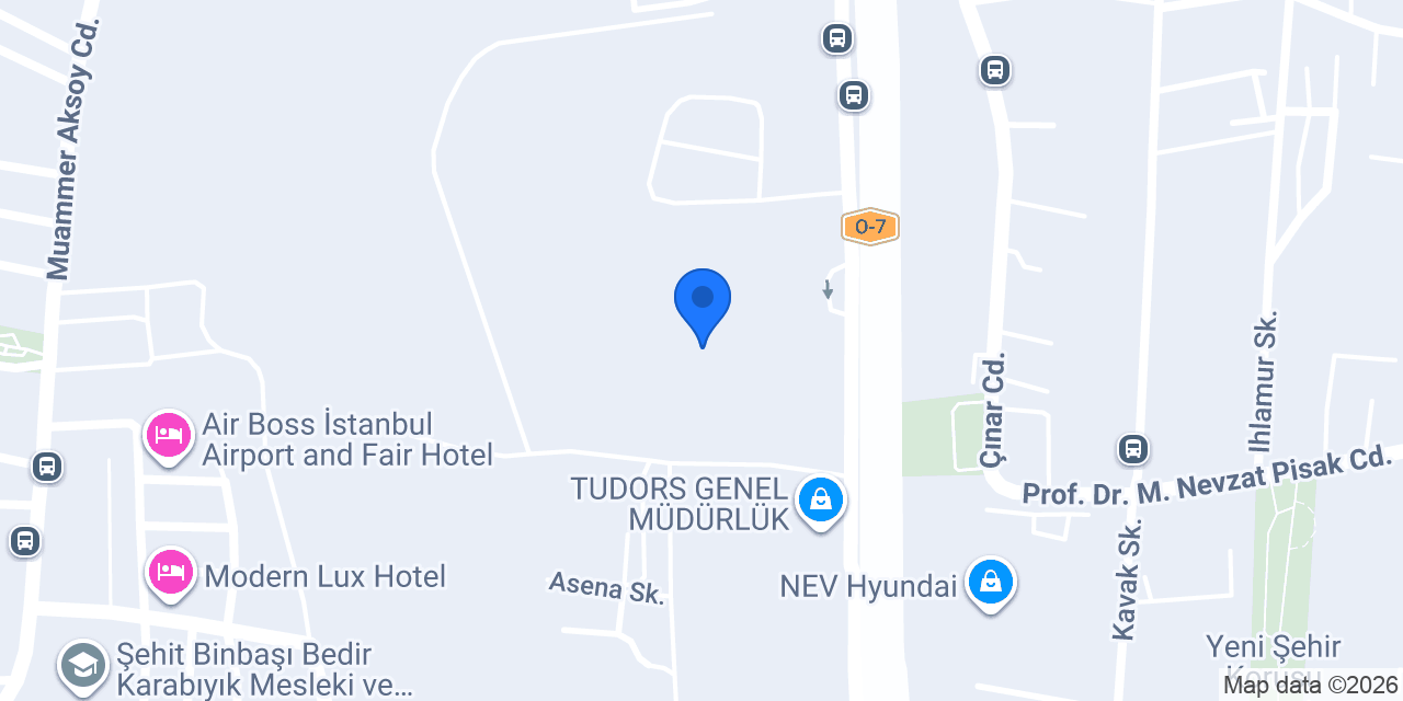 Akran Gıda Sanayi Ltd. Şti. konumu