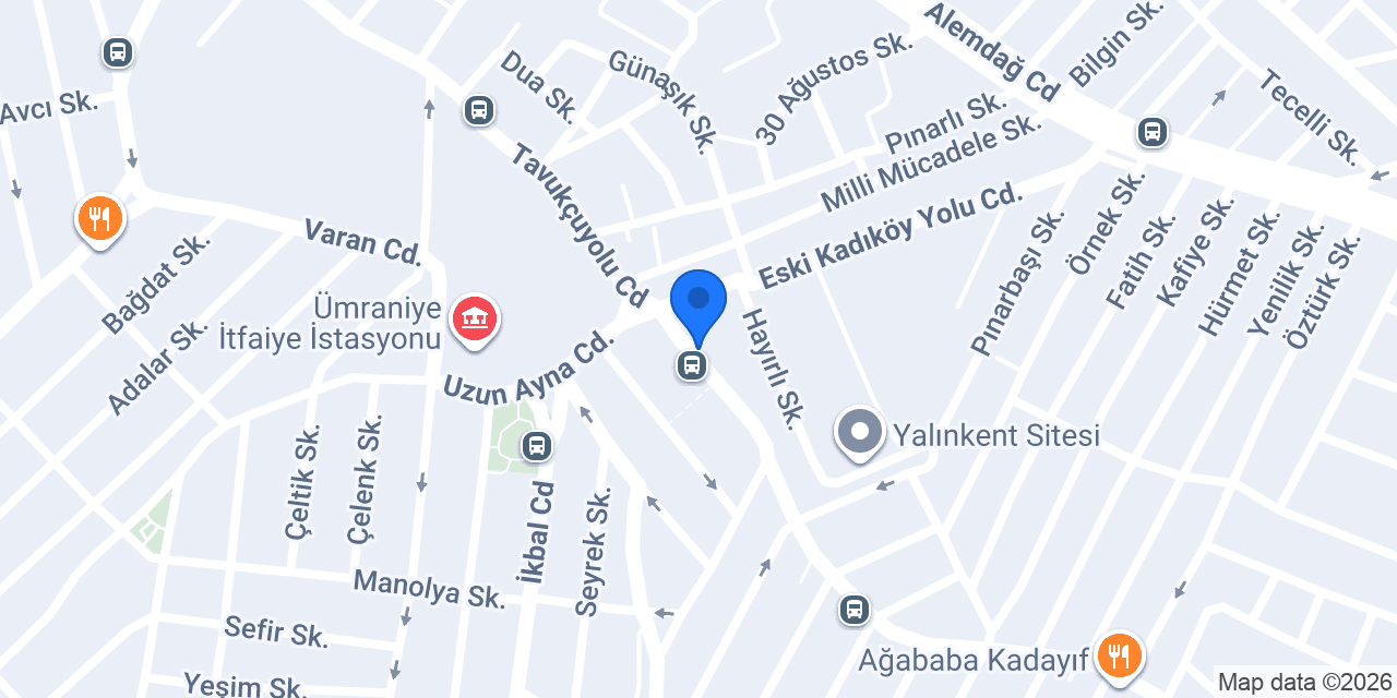 Ümran Diş Çakmak konumu