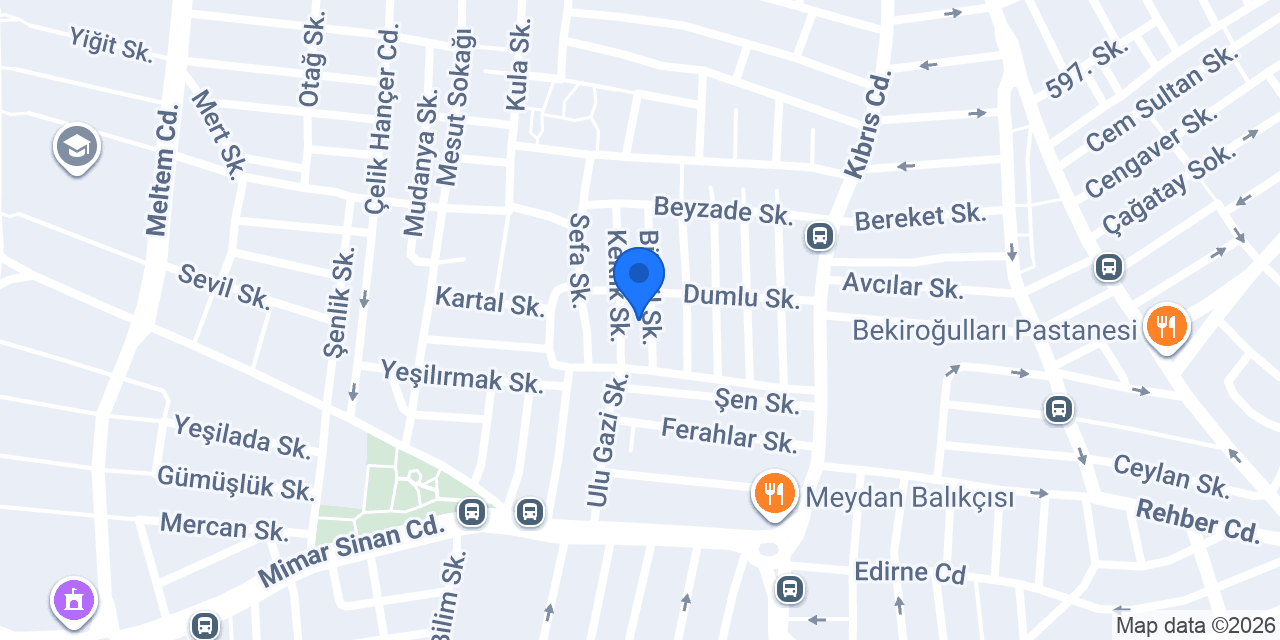 Bahçelievler Elektrikçi konumu