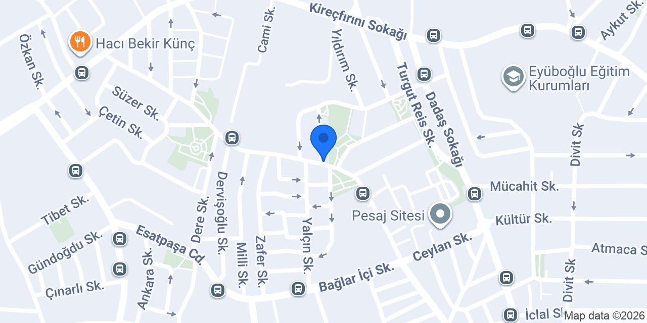 B&B Kuaför konumu