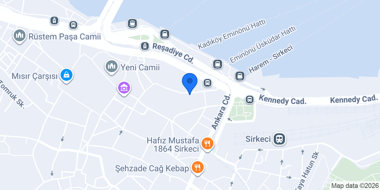 Milli Piyango Bahçekapı Şubesi Müdürlüğü konumu