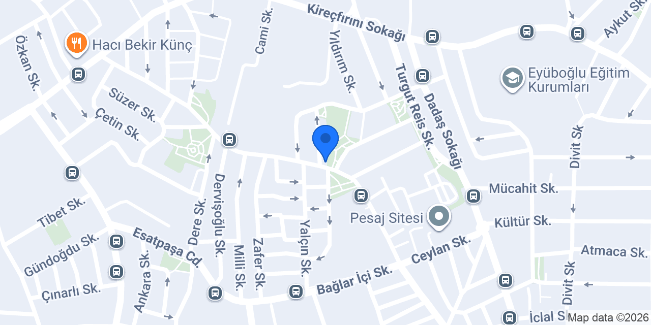 ESM Kaplan Tur konumu