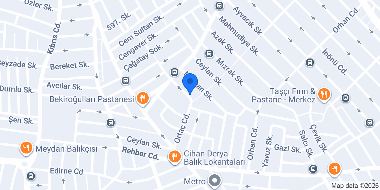Mehtap Cafe konumu