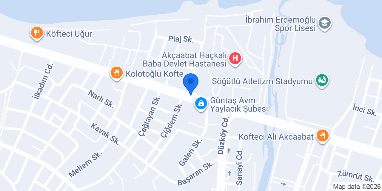 Akpınar Auto Detailing Center konumu